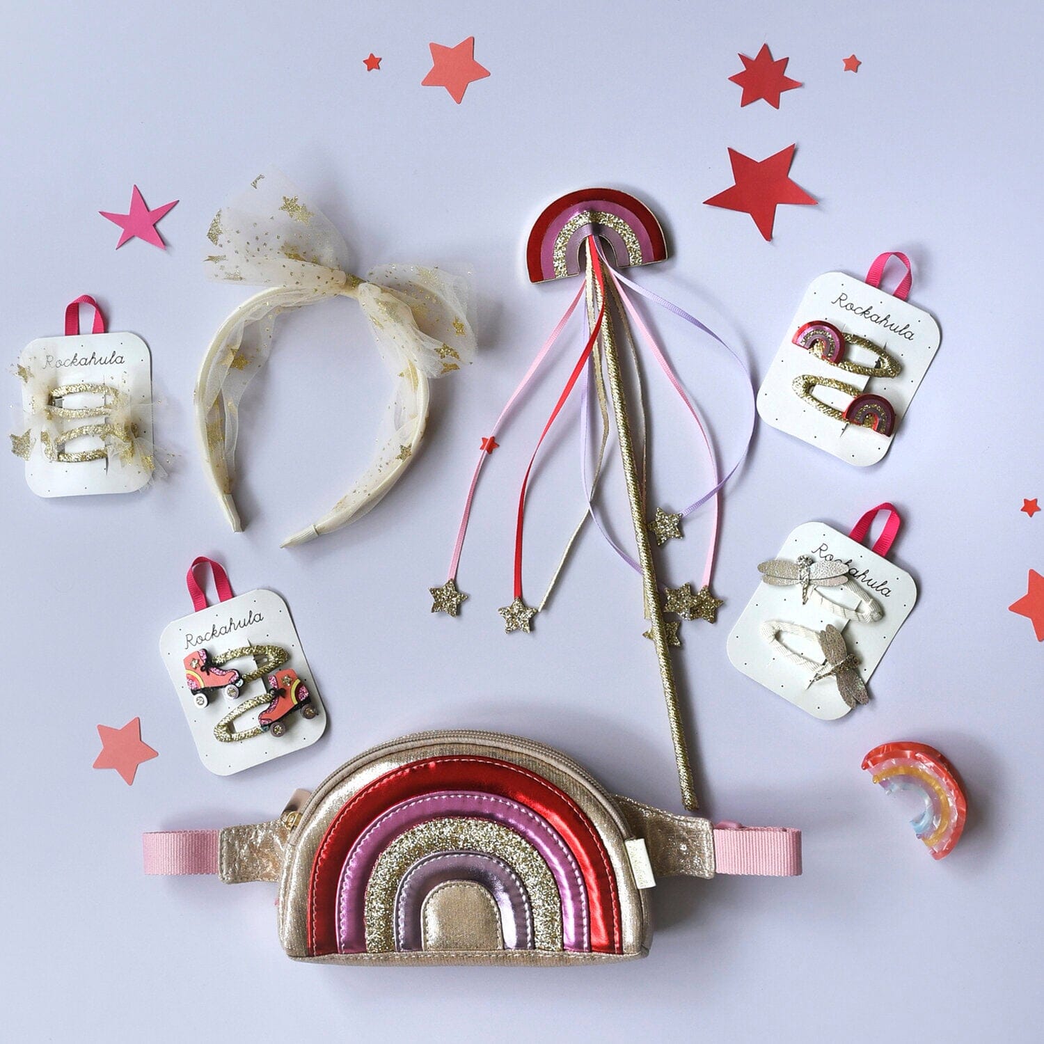 Zauberstab "Disco Rainbow" Zauberstab Rockahula 