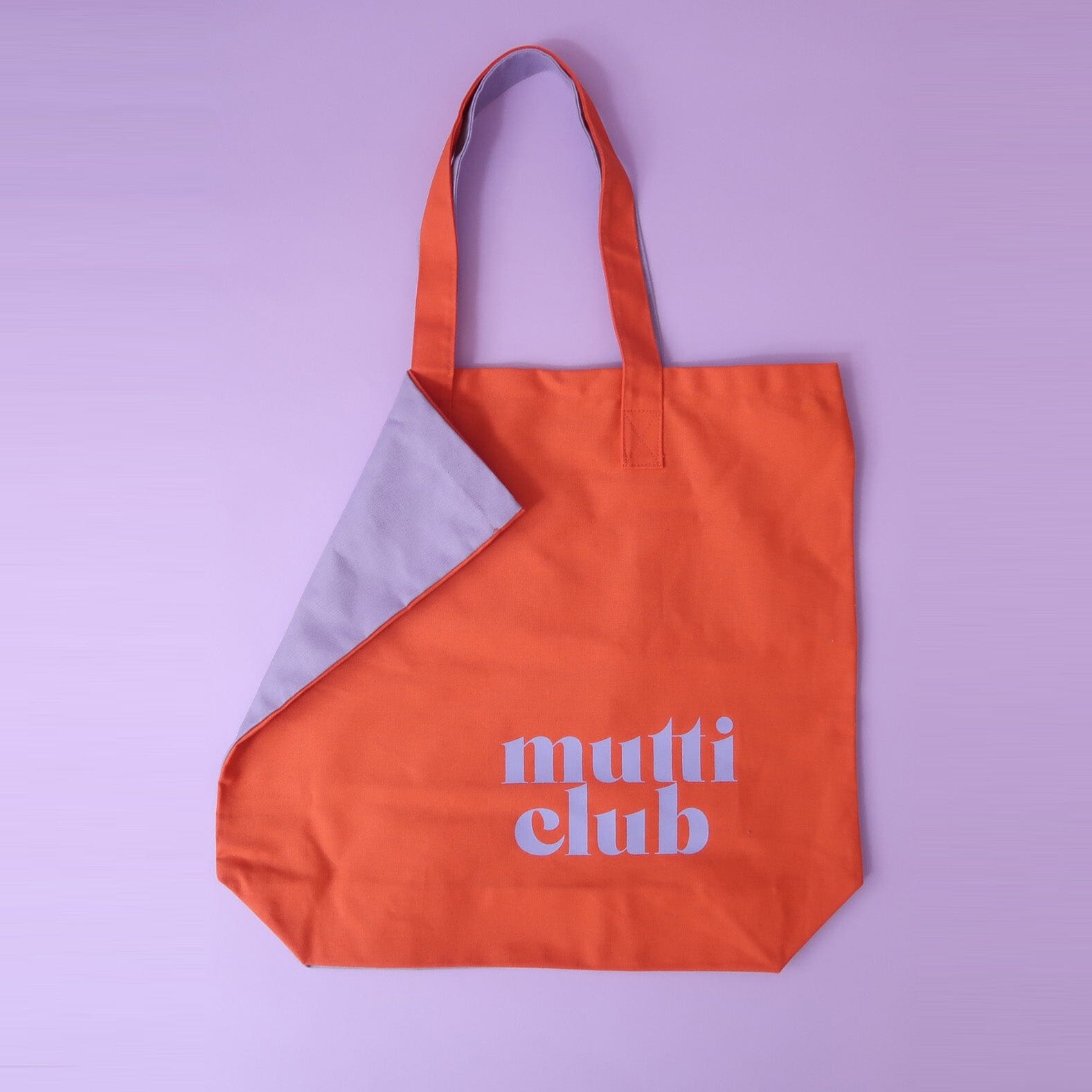 Beutel Mutticlub "Colorblocking Duo" Matsch mit Sahne 