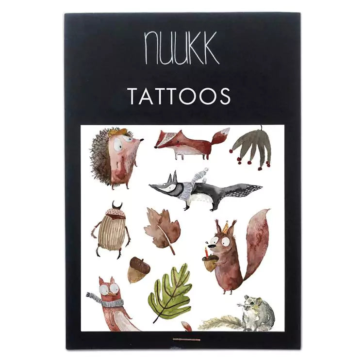 Bio Tattoos "Herbstwald" Tattoo Nuukk 