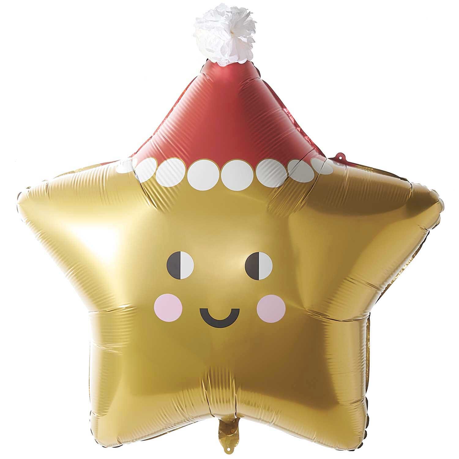 Folienballon "Weihnachtsstern" Ballon Rico Design 