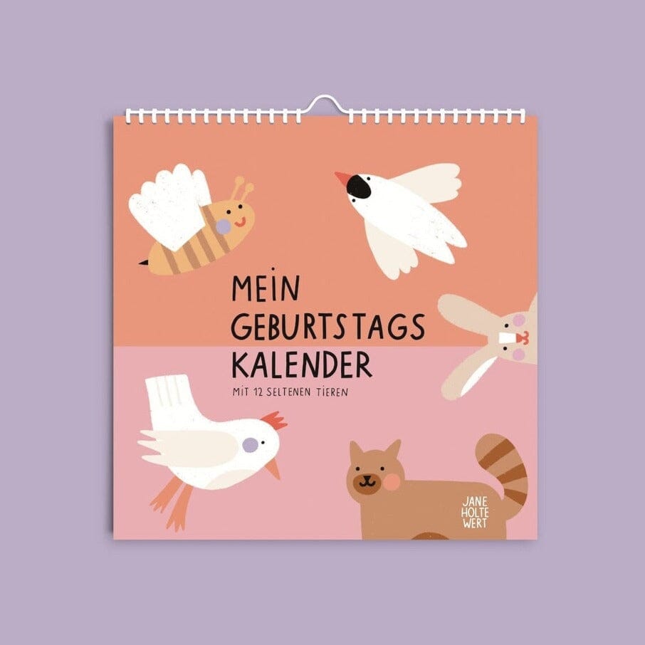 Geburtstagskalender für Kinder Affirmationskarten Jane Holtewert 