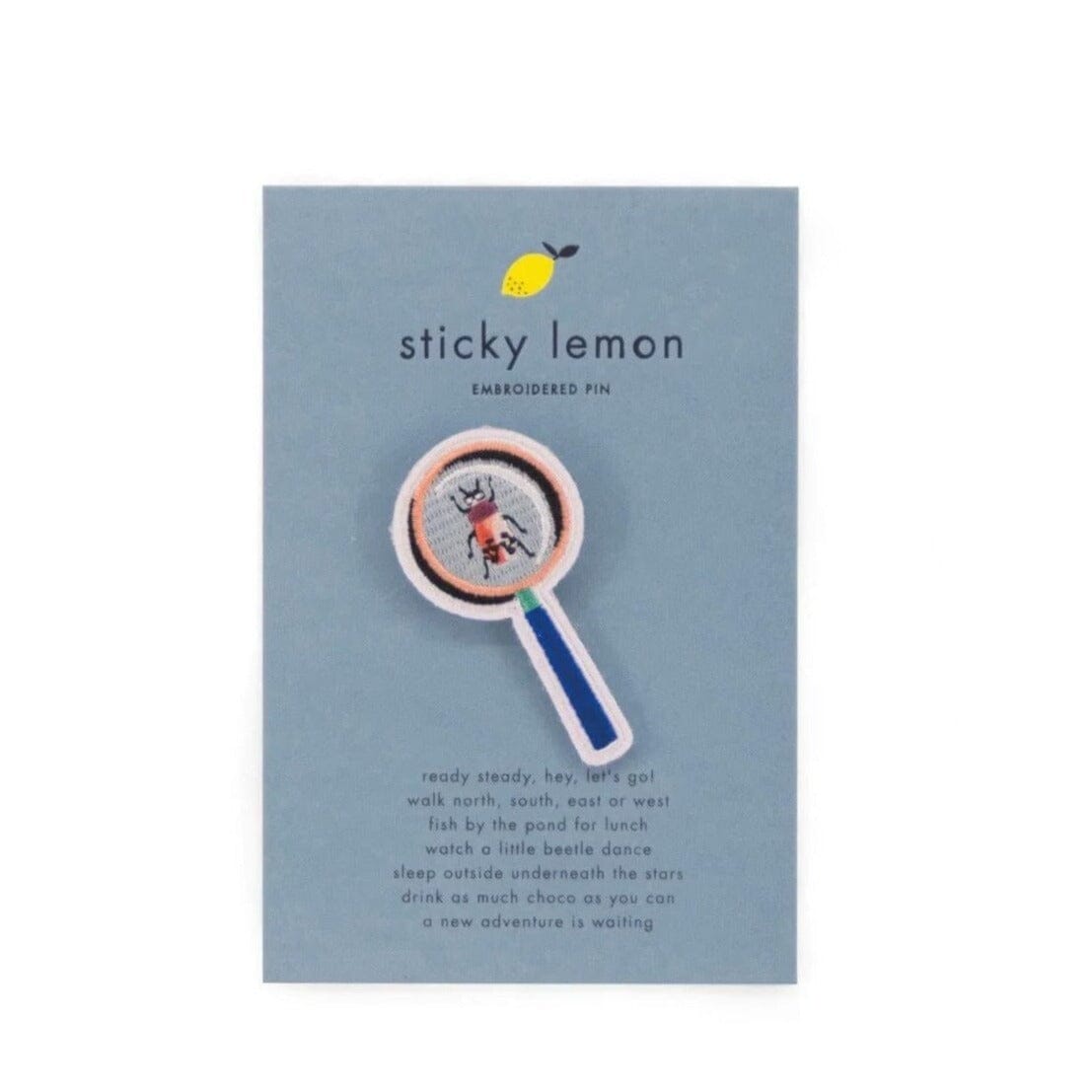 Pin "Lupe" Sticky Lemon 