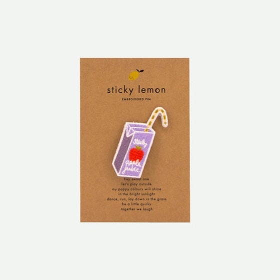 Pin "Trinkpäckchen" Sticky Lemon 