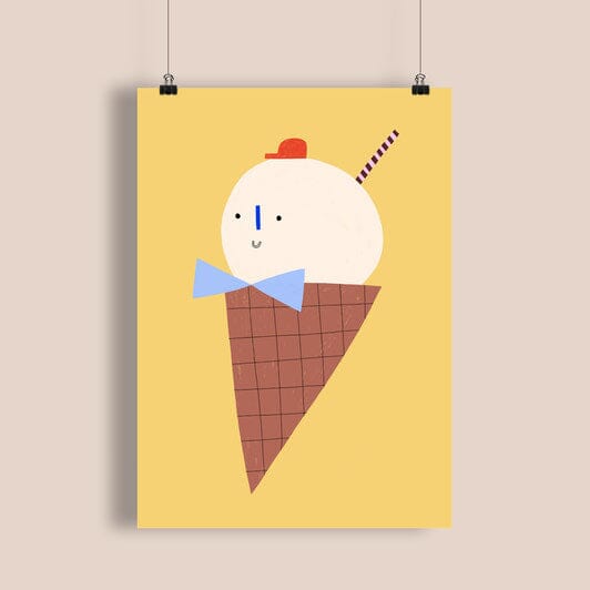 Poster "Ice Cream" Poster Anna Katharina Jansen 