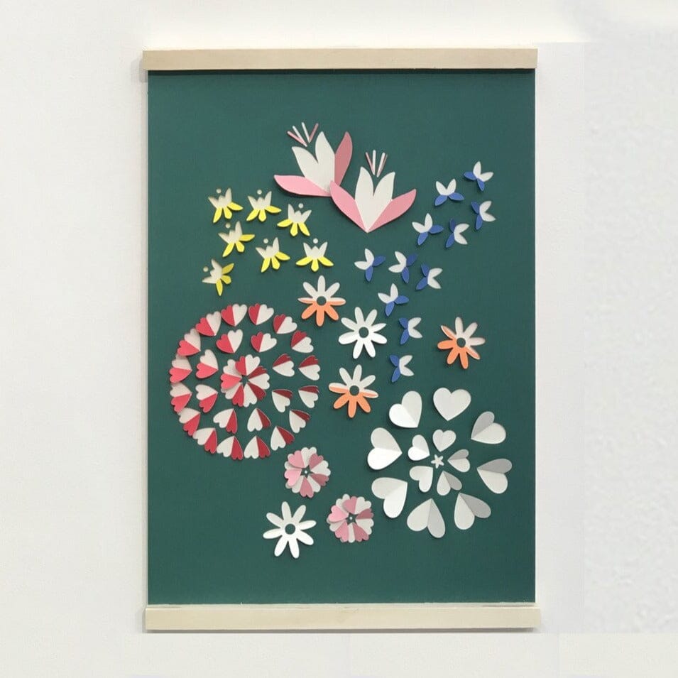 Poster mit CutOuts "Bloom" Poster cut&make 