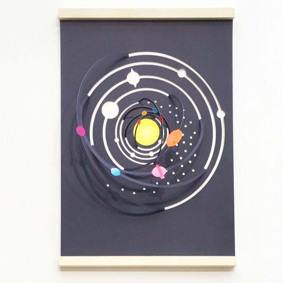 Poster mit CutOuts "Solar System" Poster cut&make 