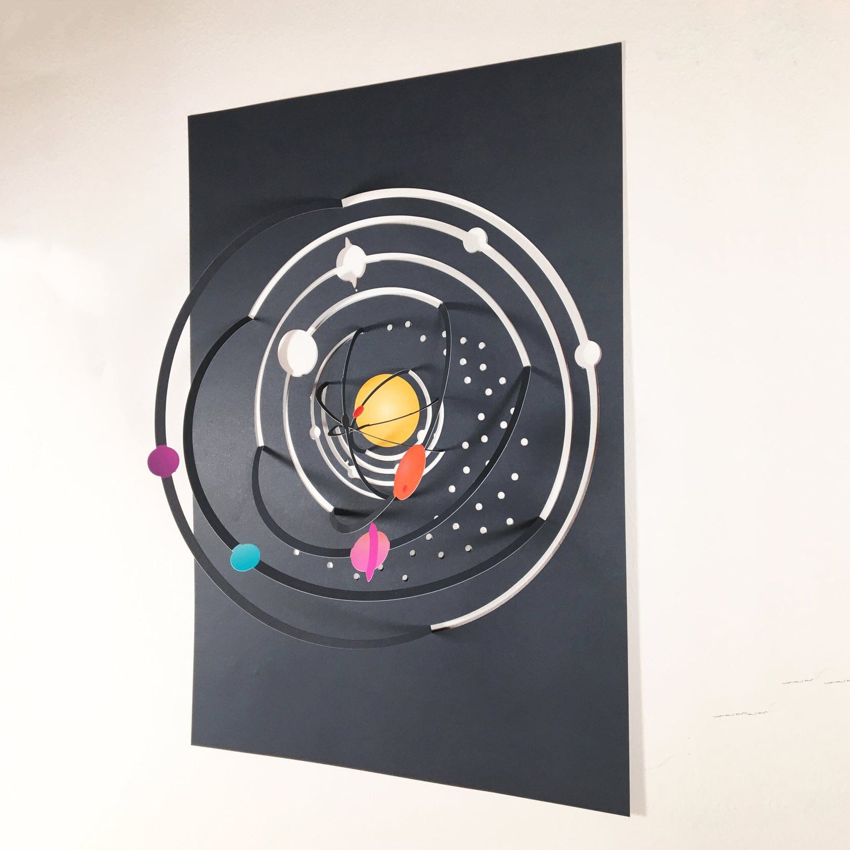 Poster mit CutOuts "Solar System" Poster cut&make 