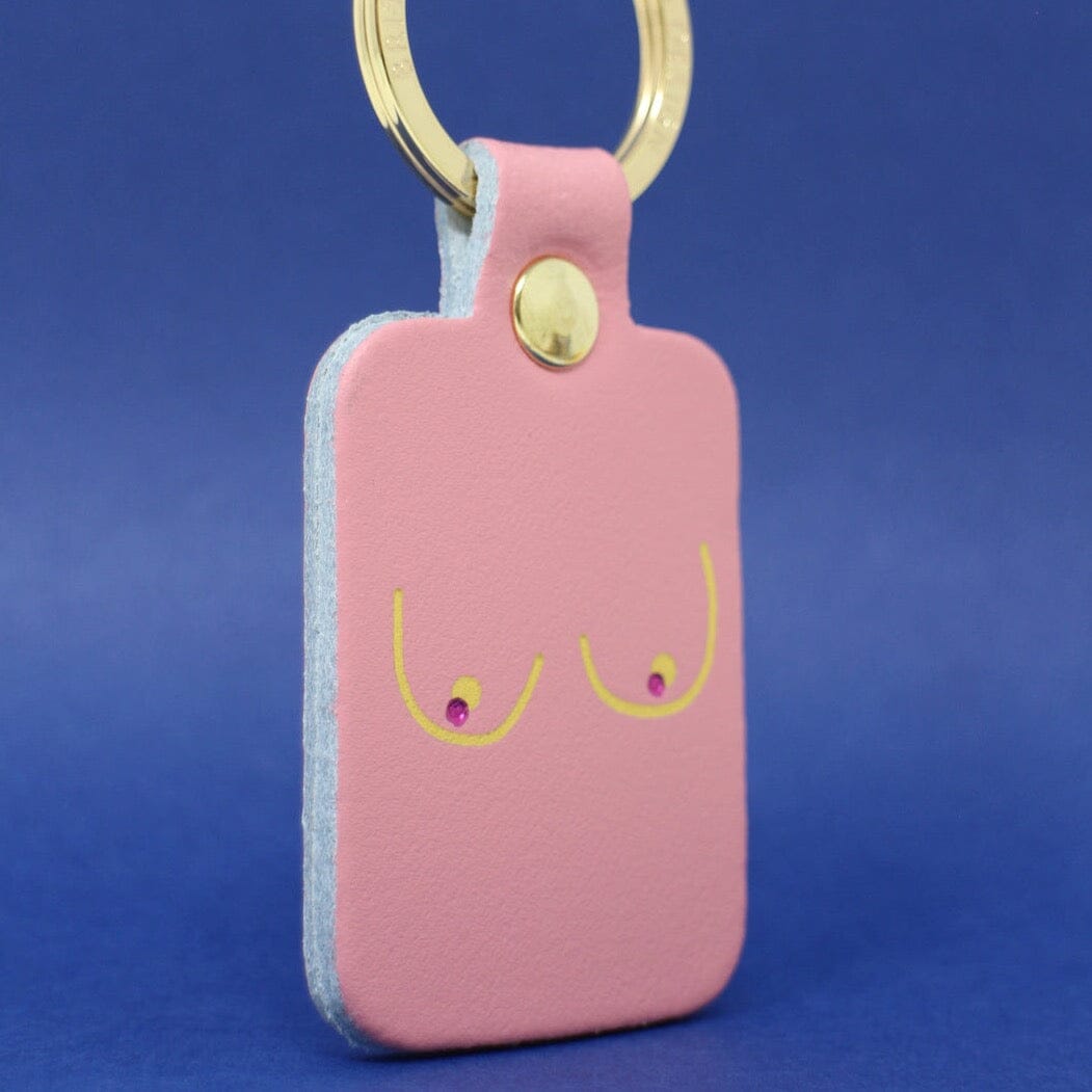 Schlüsselanhänger "Boobs" Schlüsselanhänger Ark Colour Design Rosa 