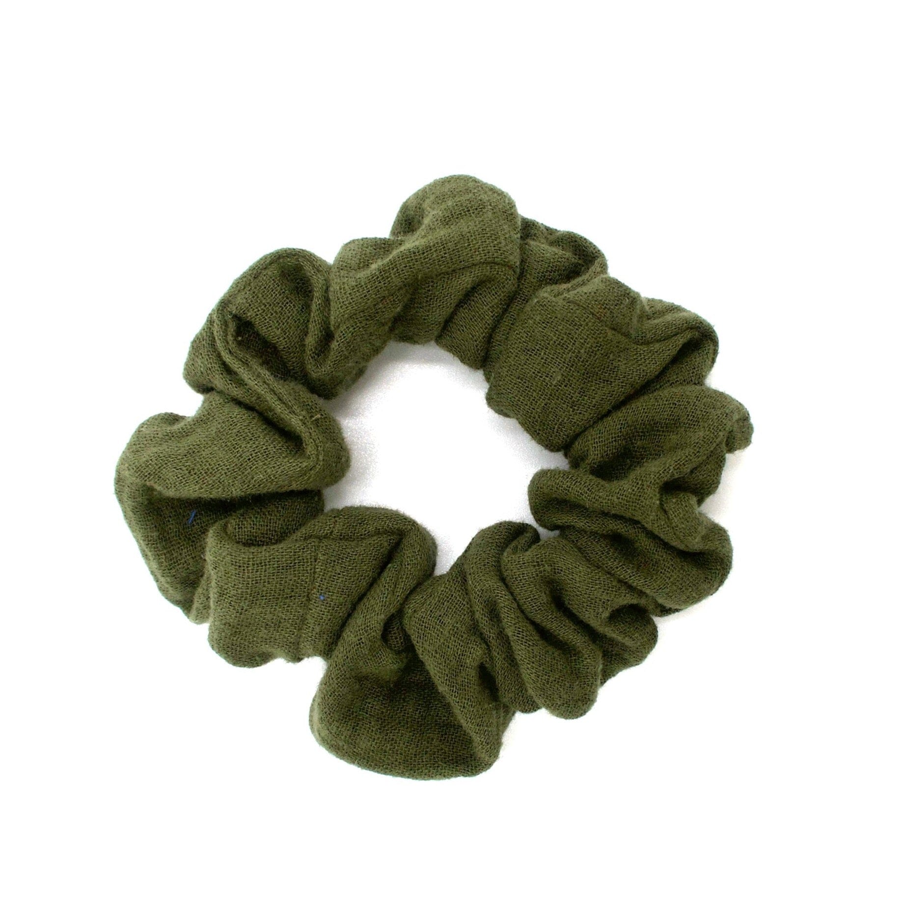 Scrunchie Maxi Scrunchies Matsch mit Sahne Olive 