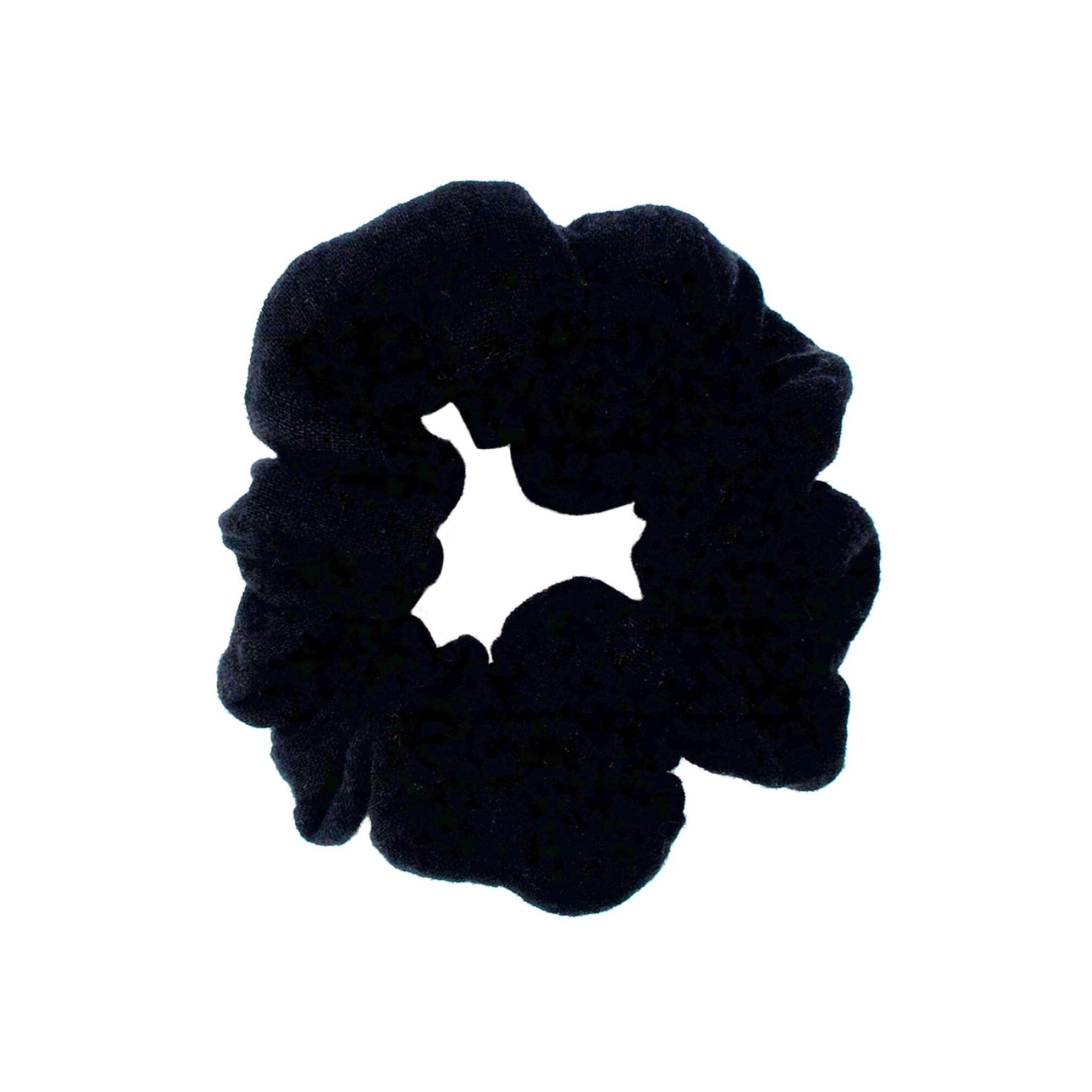 Scrunchie Maxi Scrunchies Matsch mit Sahne Rabenschwarz 