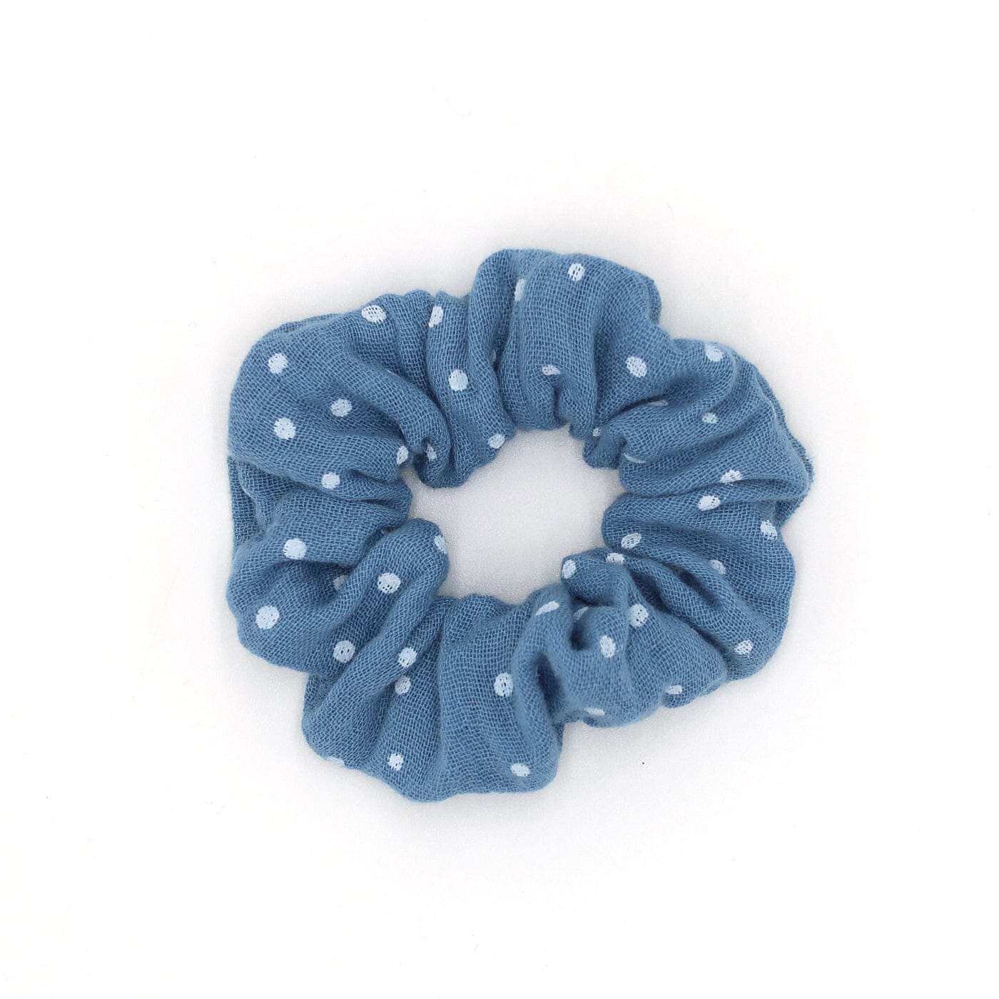 Scrunchie Mini Scrunchies Matsch mit Sahne Himmel getupft 