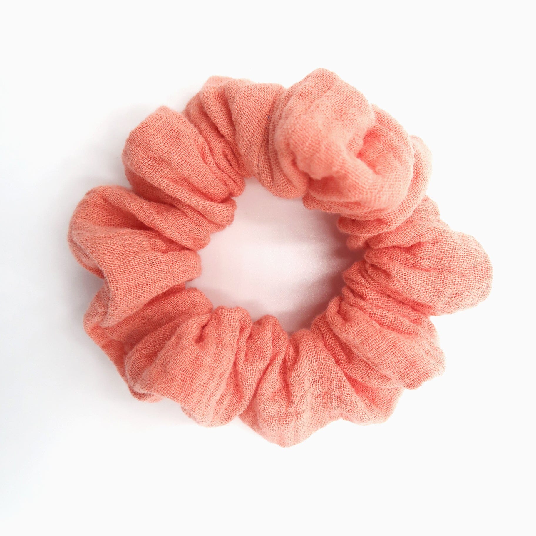 Scrunchie Mini Scrunchies Matsch mit Sahne Koralle 